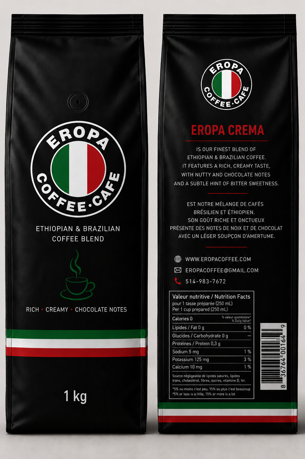 Eropa Crema coffee