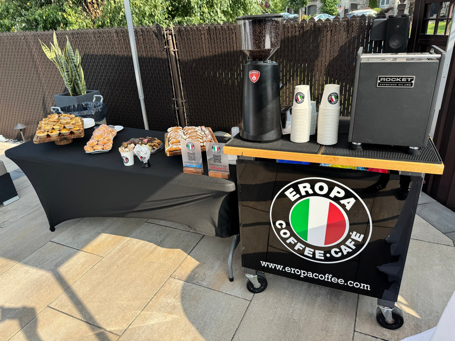 Indulge in elegance with Eropa Coffee’s Coffee & Dessert Station. From artisan coffee to gourmet desserts, your guests will savor every bite. Ideal for private celebrations and corporate events. 📞 Contact us to book your experience.