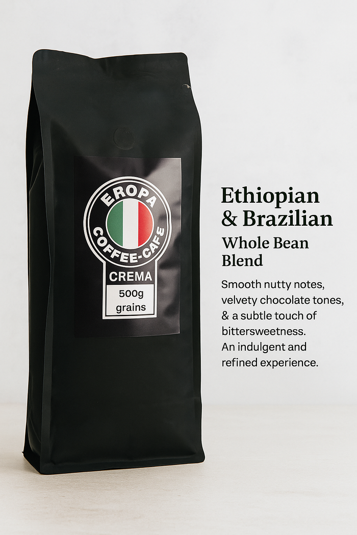 Eropa Crema case of 18 x 500 gram coffee beans