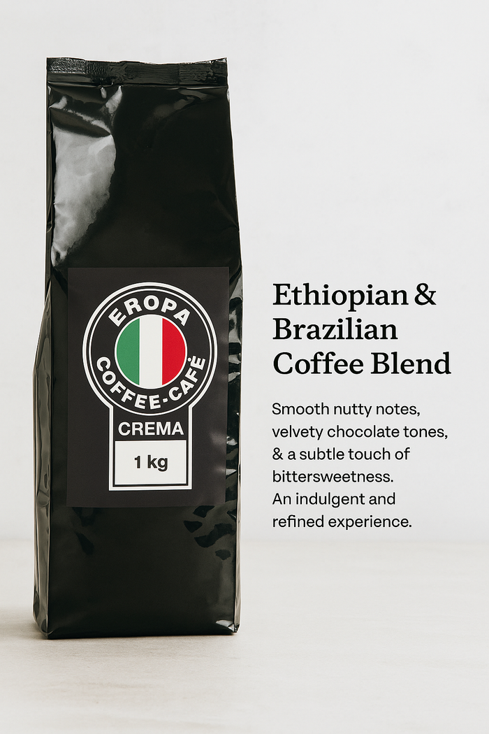 EROPA COFFEE - CREMA (1 Kilo Coffee Beans) - Duo pack