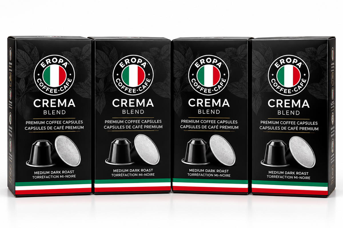 CREMA Blend — Coffee Capsules (40 Capsules)