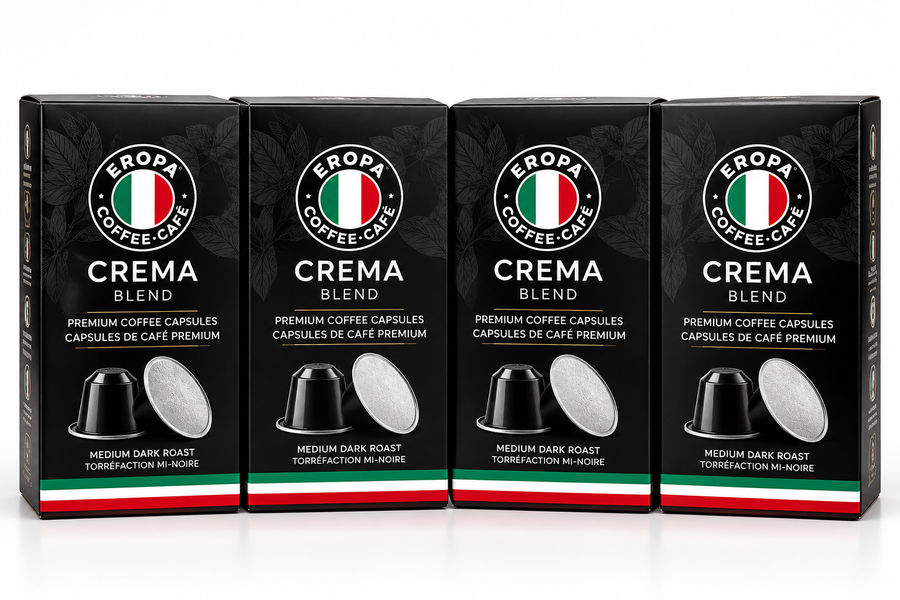 CREMA Blend — Coffee Capsules (40 Capsules)