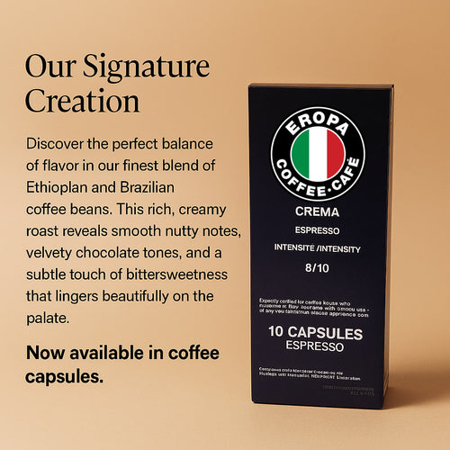 EROPA COFFEE - CREMA CAPSULES (10 X 10 CAPSULES)