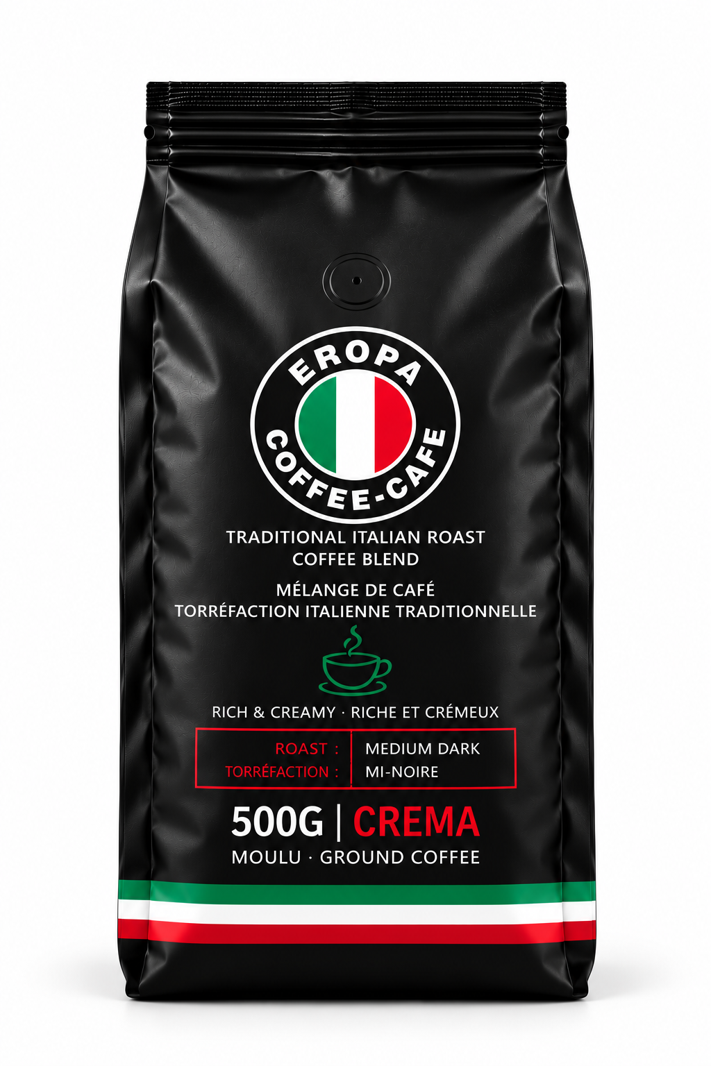 CREMA BLEND -  (500 Grams Ground Coffee)